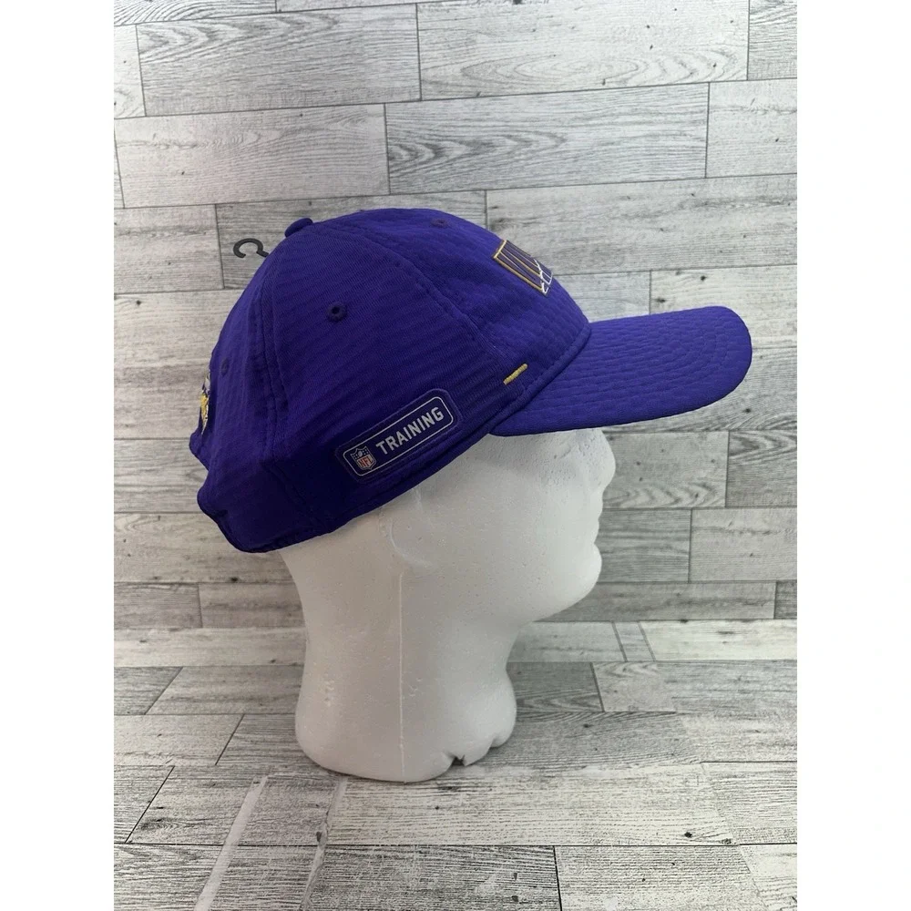 Minnesota Vikings New‎ Era 9Twenty NFL Adjustable Training Hat Purple Yellow